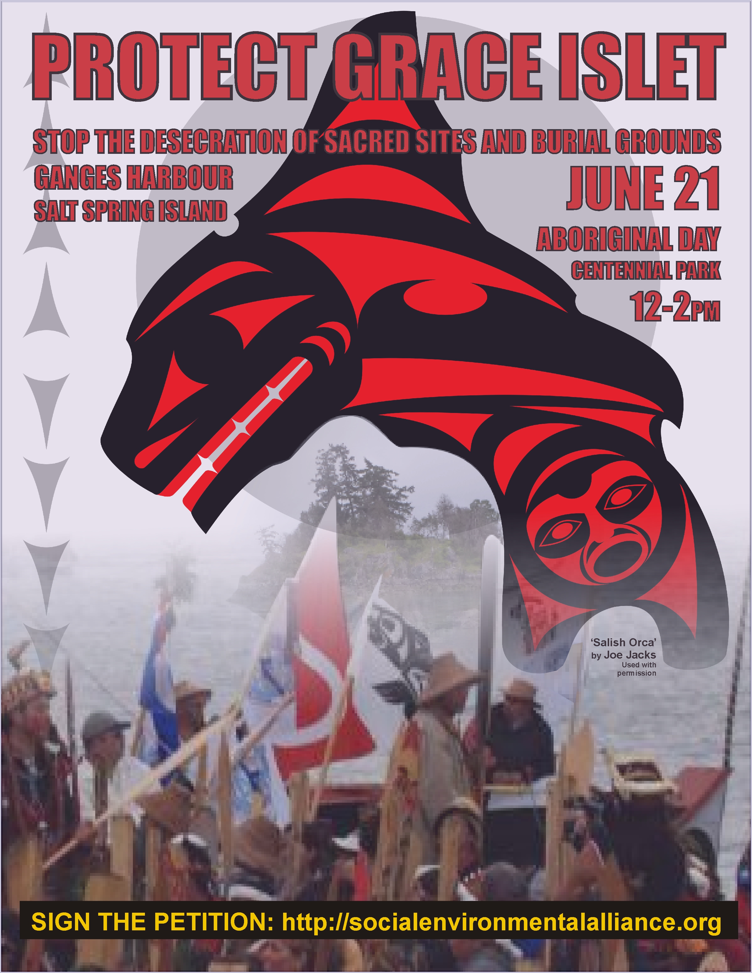 Grace Islet June 21st poster